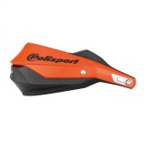 Set protectii maini (hand guard) aluminiu adventure/enduro Polisport Trail Blazer &ndash; culoare: portocaliu/negru