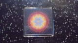 MAGNET FRIGIDER - INDIA - REPRODUCERE MANDALA TIBETANA.