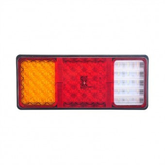 Lampa stop cu led SMD 9026A 12v-24v (34x15) foto