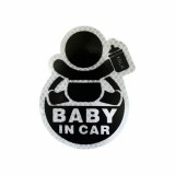 Abtibild &quot;BABY IN CAR&quot; fond alb Cod:FGT-07 Automotive TrustedCars, Oem