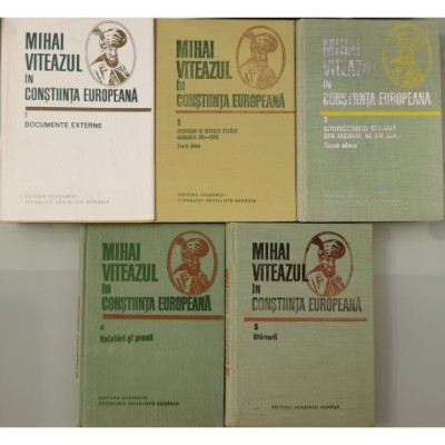 Mihai Viteazul in constiinta europeana-5 volume foto