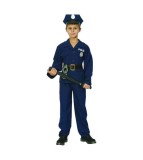 Costum carnaval politist american pentru copii 6-8 ani (110/120)