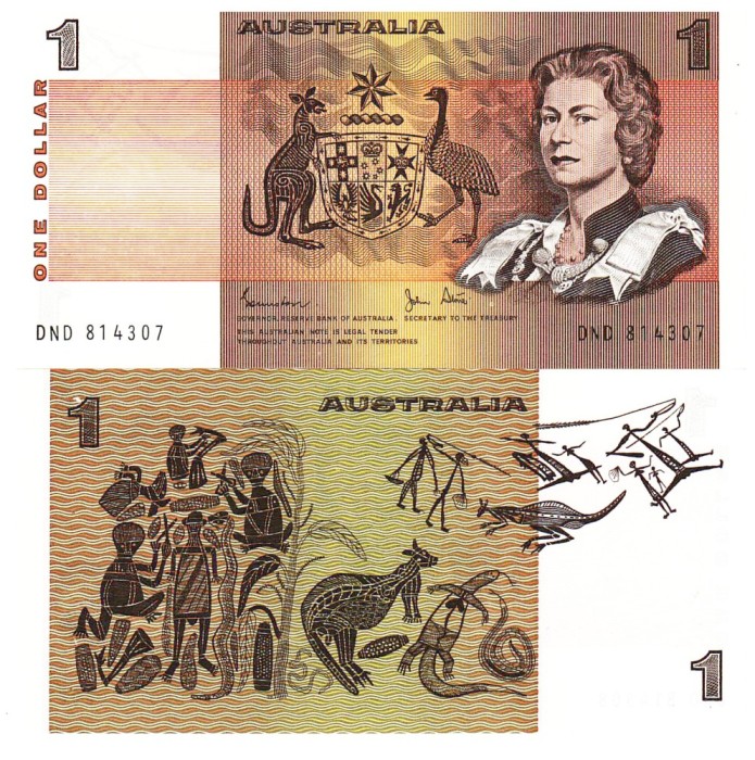 Australia 1 Dolar 1983 P-43d UNC