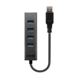HUB USB Lindy 4 Port USB 3.0 &quot;LY-43324&quot; (timbru verde 0.18 lei)