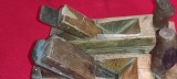 2 RINDELE / RINDEA pt. timplarie vintage lungime cca 24 cm ideale pt. decor panoplie