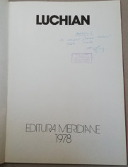 ?tefan Luchian Album de arta pictura Meridiane 1978 foto