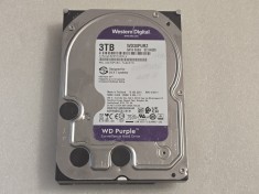 Hard disk desktop Western Digital WD Purple 3.5 3TB 64MB SATA3 (WD30PURZ)