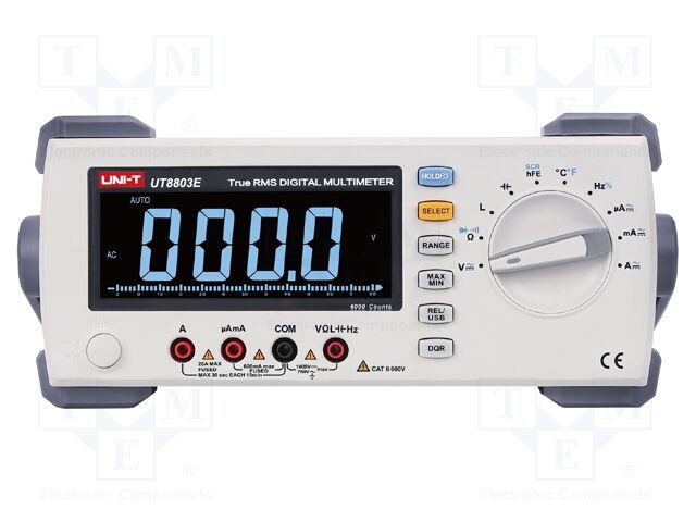 Multimetru de masă UNI-T EBTN 3,5 cifre 6000 True RMS cu iluminare