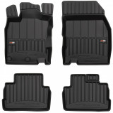 Set Covorase Auto Cauciuc Negro Nissan Qashqai 2 2013&rarr; Pro Line Tip Tavita 3D 3D409538