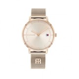 Tommy Hilfiger 1782287 Ceas Analog pentru Femei cu Brățară Mesh Rose Gold