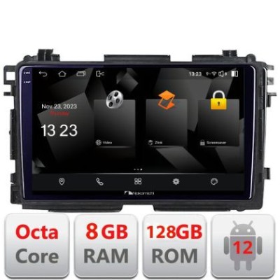 Navigatie Honda HR-V 2013-2018 Android Octa Core Qualcomm 2K Qled 8+128 DTS DSP 360 4G Optical CarStore Technology foto