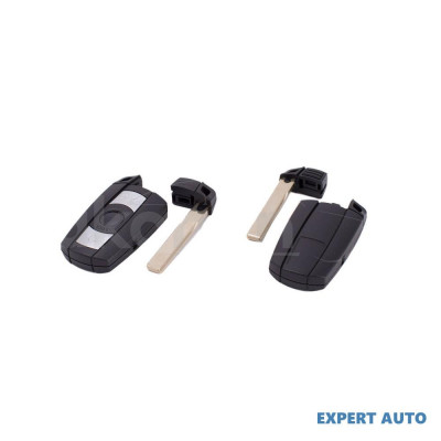 Carcasa cheie contact pentru bmw series 5 3 butoane, cu cheie UNIVERSAL Universal #6 foto