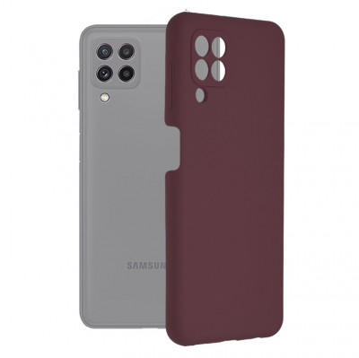 Husa Techsuit Soft Edge Silicon Samsung Galaxy A22 4G - Plum Violet foto