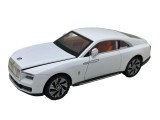 Macheta Rolls Royce Spectre 1/24 replica metal cu sunete si lumini - alb