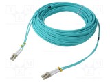 Patch cord fibră OM4 LC/UPC 25m LSZH GEMBIRD