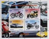 SOMALIA-Masini,Motociclete -1 coala mica-1999**SOM 020