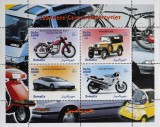 SOMALIA-Masini,Motociclete -1 coala mica-1999**SOM 020, Africa, Transporturi