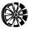 Jante RENAULT CLIO RS 7J x 17 Inch 5X114,3 et40 - Mak Wolf Black Mirror - pret / buc