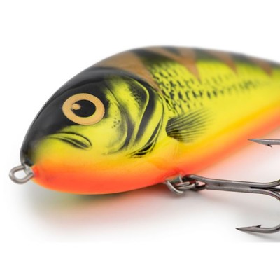 Vobler Salmo Fatso Floating 14F Limited Edition Mat Tiger 14cm, 85g foto