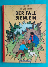 Herge &amp;ndash; Tim und Struppi Der fall bienlein ( BD benzi desenate ) foto