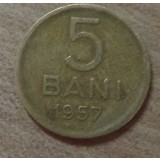 MNDRO10 moneda RPR Romania 5 bani 1957