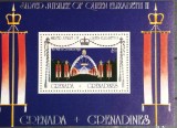 BC228, Grenada 1977, set colita+serie regina Elisabeta a II-a, Jubbileul de Argint(2 poze)