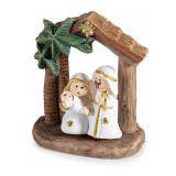 Figurina Nasterea Domnului polirasina multicolora II cm 7 x 2,5 x 7 H