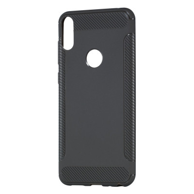 Husa TPU OEM Carbon Anti-slip pentru Asus Zenfone Max Pro (M2) ZB631KL, Gri foto