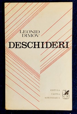 Deschideri - Leonid Dimov foto