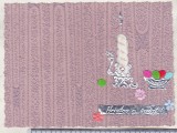 bnk cp Felicitare de Pasti - Hristos a Inviat - handmade - nescrisa