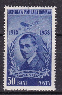 Romania 1953 Aurel Vlaicu MI 1462 MNH foto