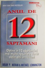 Anul de 12 saptamani. Obtine in 12 saptamani mai multe rezultate decat obtin altii in 12 luni &ndash; Brian P. Moran, Michael Lennington (coperta putin uzat