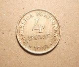 PORTUGALIA 4 CENTAVOS 1919