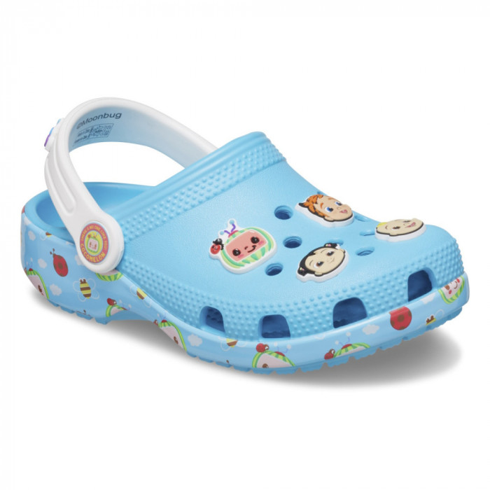 Saboti Crocs Classic Toddler Co Comelon Clog Albastru - Electric Blue