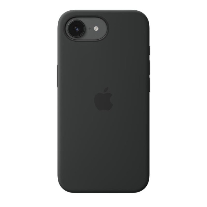 IPHONE 17E SILICONE CASE BK