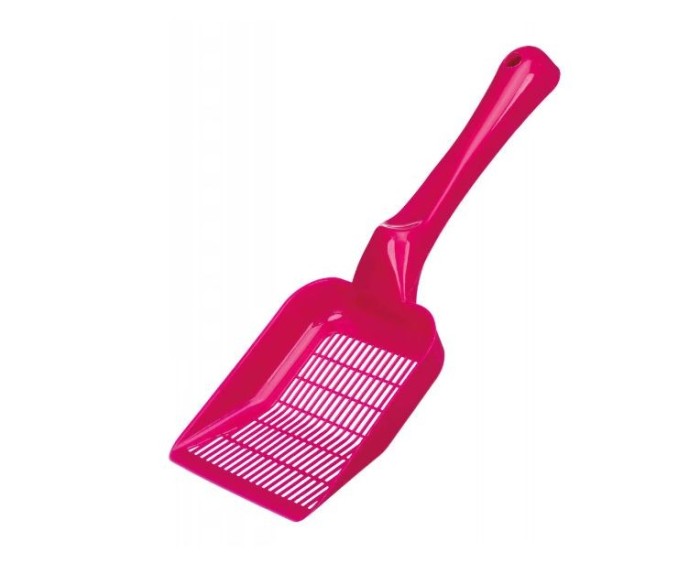 Lopatica rosie pentru litiera 26,5 CM X 10 CM