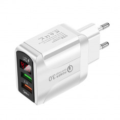 Incarcator universal Xentech Light Quick charge 5.1 A cu 2 porturi USB si display led