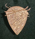 Insigna regalista Romania Federatia Romana de Sporturi de Iarna