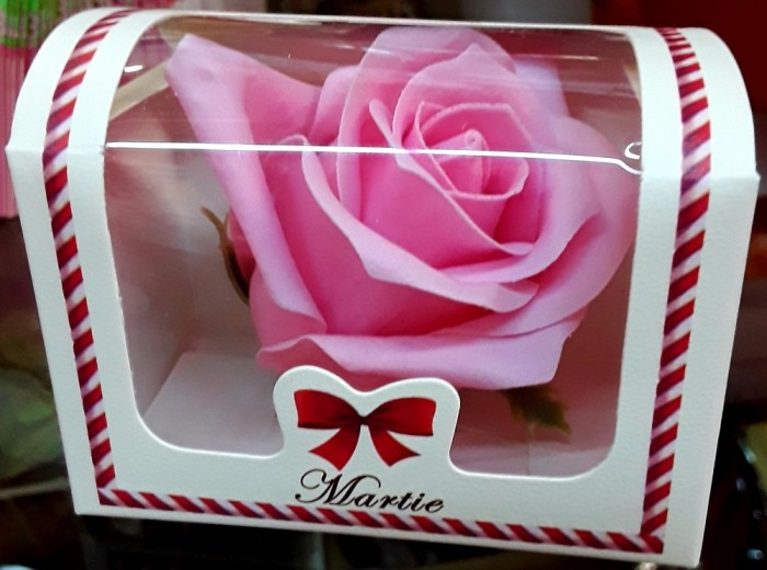 Set 50 Cutii Carton Cu Acetofan 8 5 5 Cm Martisor Trandafir De