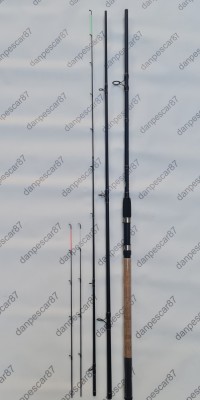 Lanseta fibra de carbon FL Aqua feeder 3,6 m actiune 120-180 gr foto