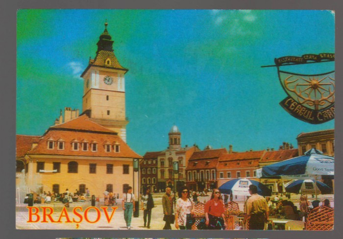 CPIB 20703 CARTE POSTALA - BRASOV. PIATA SFATULUI