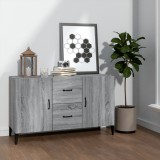 Gossi servanta, gri sonoma, 100x36x60 cm, lemn compozit