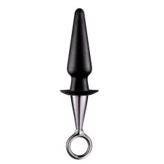 Dop anal flexibil cu 4 bile 5&quot; SILICONE BUTT PLUG I (22cm)
