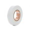 Banda izolatoare Hoff, alb, 20 m x 0.15 mm x 18 mm
