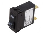 &Icirc;ntrerupător de supracurent Unom 240VAC 32VDC 6A SNAP-IN