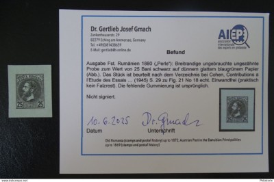 Romania Esseuri , Carol cu barba , Expertizat , NG/(*) (6) foto