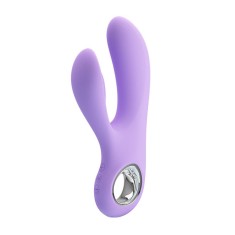 Canrol - Vibrator iepuraș, mov, 17 cm