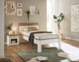 Pat cu Noptiera Westmister, 90 cm latime