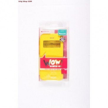 HUSA MERCURY WOW BUMPER APPLE IPHONE 5/5S GALBEN BLISTER foto