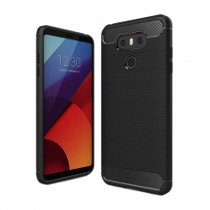 Husa LG Q6 - Carbon (Negru) Forcell